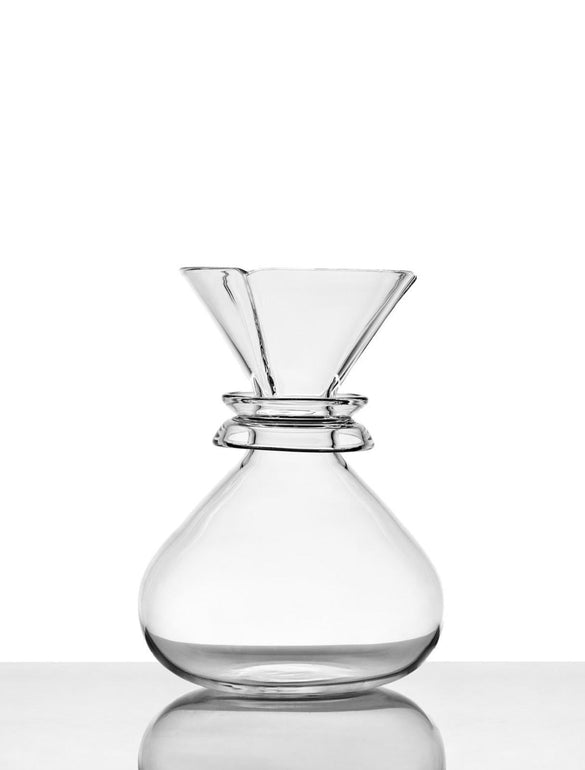 Caraffa di vetro dal design elegante