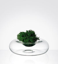 Cino, vaso basso in vetro reversibile