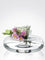 Fiori in vaso di vetro trasparente