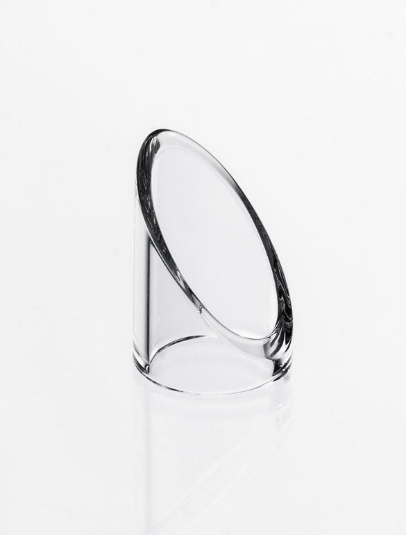 Vela, design ring with oblique cut