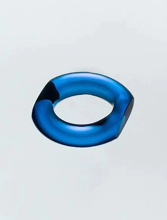 Marina, anelli colorati in vetro - chiusi
