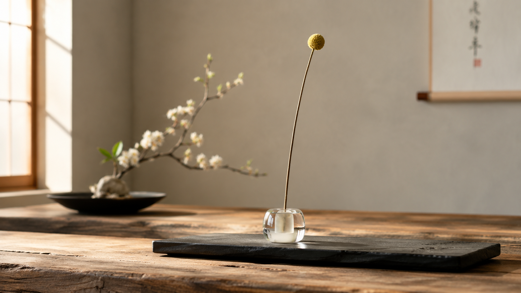 Tonk: The Glass Vase Inspired by Ikebana, Where a Single Flower Is Enough