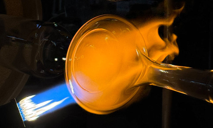 The four elements of glass: when nature becomes design
