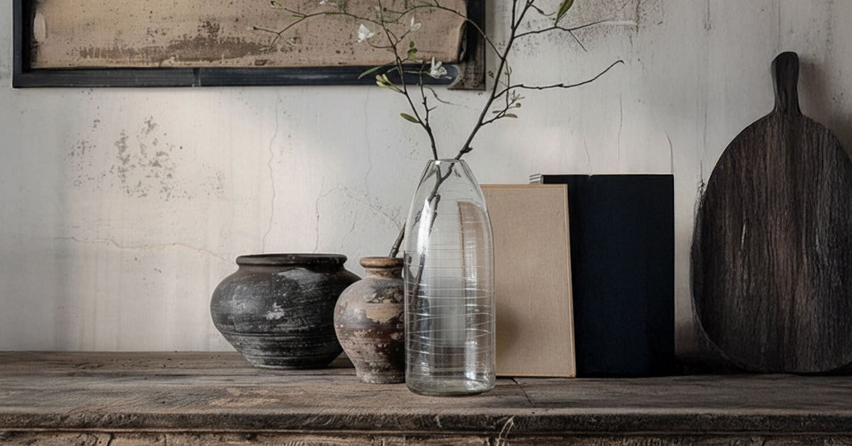 Wabi-Sabi Engraved Glass Vase: The Authentic Design of Stilo and How to Style It