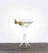 Alfredo, bicchiere da martini in vetro