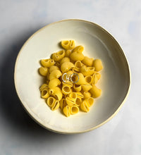 ciondolo in vetro a forma di Pasta Cotta