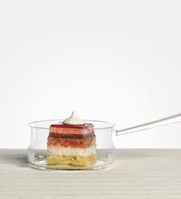 Potta, mini pan in glass with handle