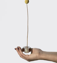 Tonk, Mignon vase in solid borosilicate glass