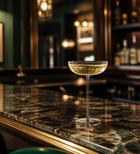 Elio, champagne glass