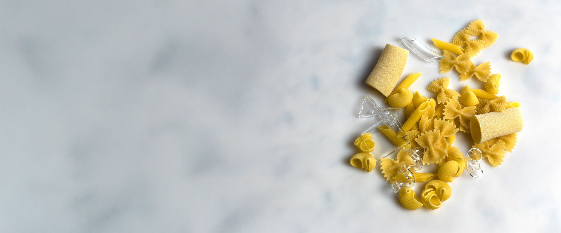 Collezione pasta in vetro