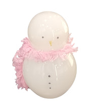 Pupazzo di neve bianco