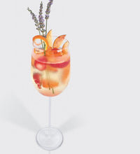 Modigliani, bicchiere in vetro per vino
