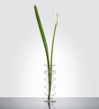 Natalìa, vaso per fiori in vetro